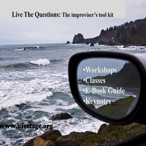 Live the questions power point slides