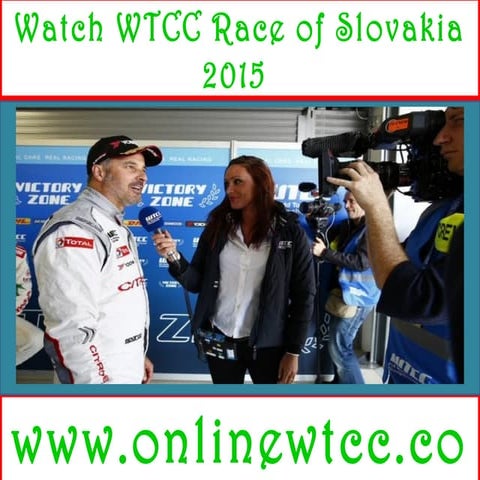Live wtcc russia | PPT