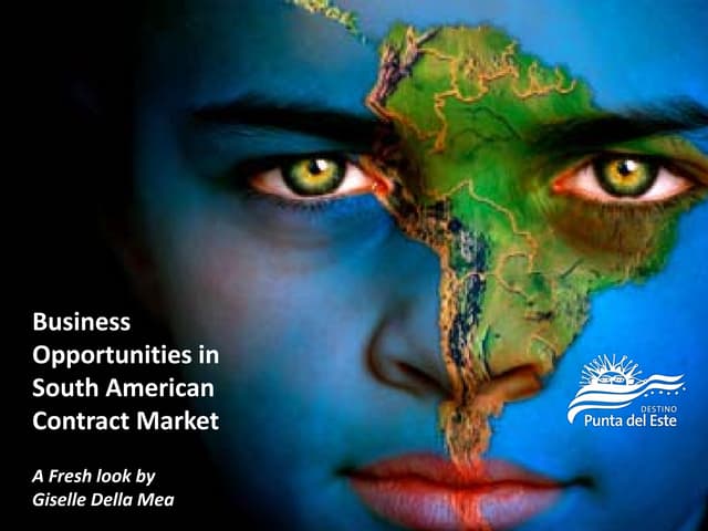 Living contract. Interior design. Business Opportunities in Uruguay