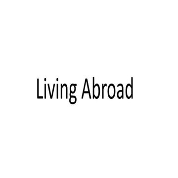 Living Abroad ESL Questions 