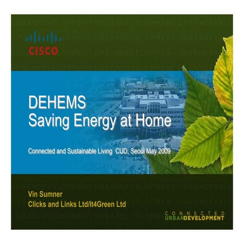 Vin Sumner - DEHEMS, Saving Energy at Home