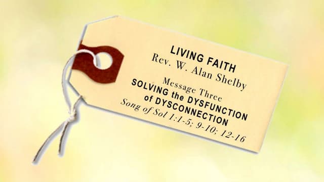 Living faith 3 song solomon 1 slides 100613 | PPT