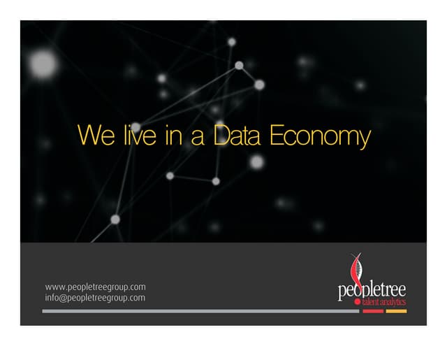 Living in a data economy: Transforming the role of HR