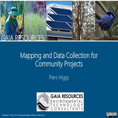 Mapping and Data Collection for Community Groups