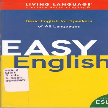 Living language easy english - basic esl | PDF