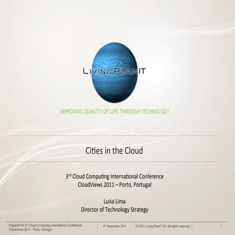 Cities in the Cloud