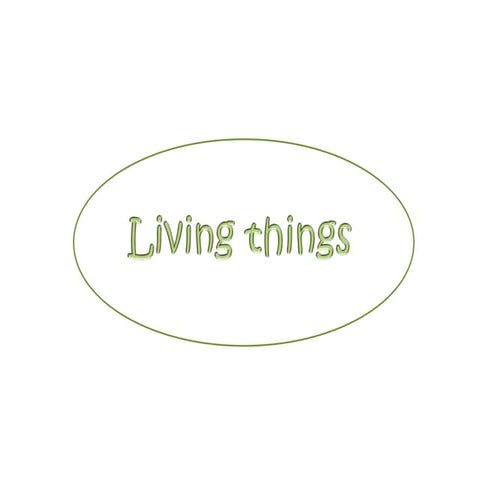 Living things 