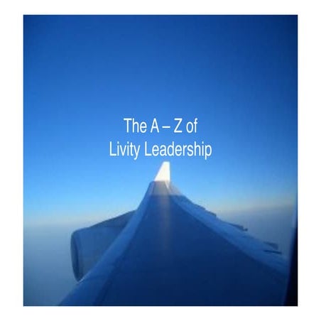 BIC4 Livity Founder Sam Conniff- A-Z of Leadership