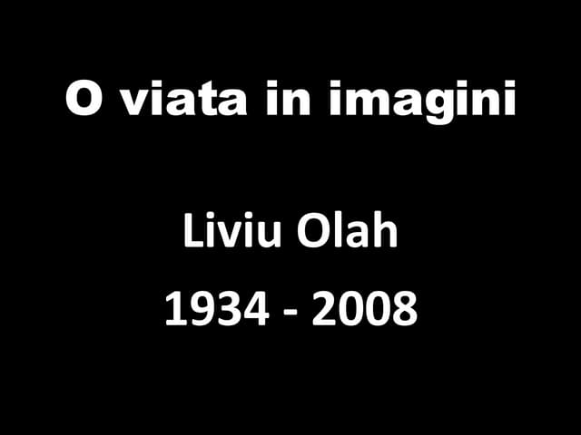 Liviu Olah In Imagini