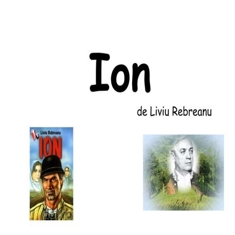 Liviu rebreanu  ion