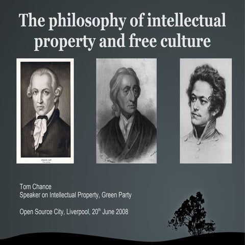 Introduction to the philosophy of free culture