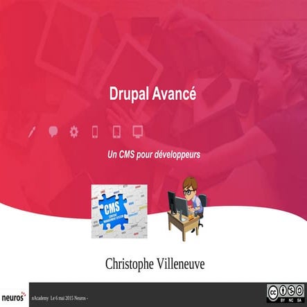 Livre Drupal avance, un CMS pour développeurs