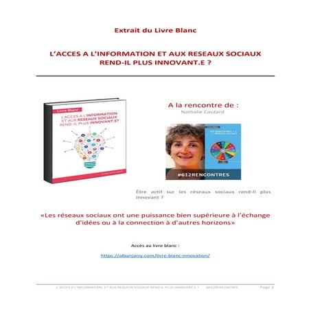 Livre blanc information reseaux sociaux et innovation - alexandre ...