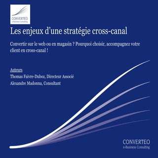 Les enjeux d'une stratégie cross-canal