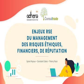 Enjeux RSE du management des risques éthiques, financiers, de réputation