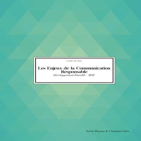  "Enjeux de la communication responsable"