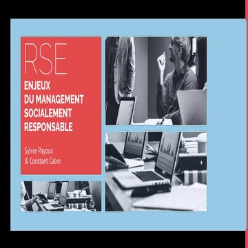 RSE / Management Socialement Responsable