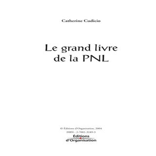 Le grand livre de la PNL