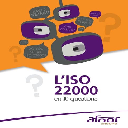 ISO 22000 en 10 questions 