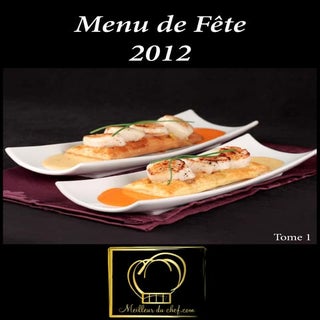 Menu des Fêtes Tome 1