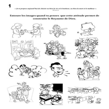 Livret de jeux sur le Royaume de dieu