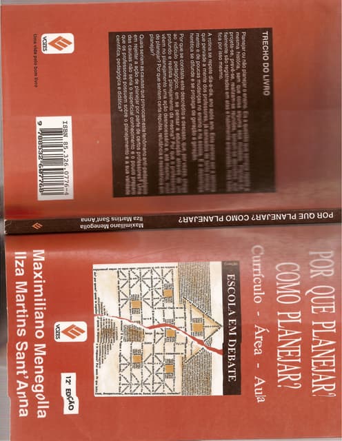 Livro - Porque planejar como planejar