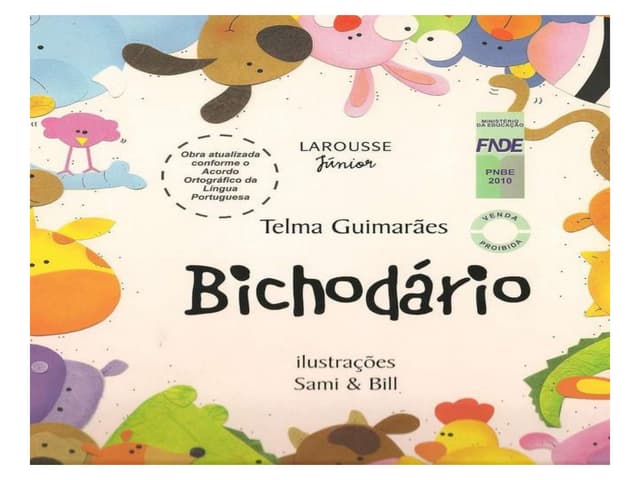 Livro Bichodário