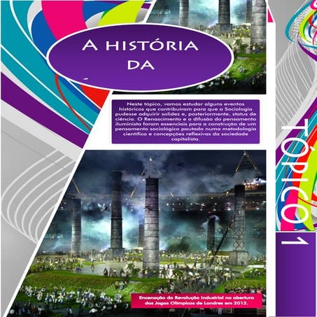 Livro de sociologia do 6º ano 2017    - Tópico I