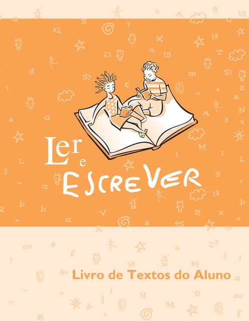 Livro de textos aluno ler e escrever