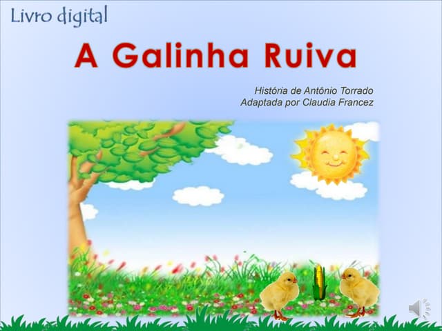 Livro digital a galinha ruiva