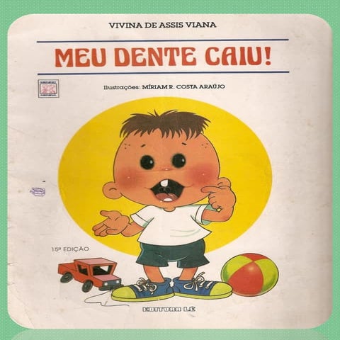 Livro meu dente caiu