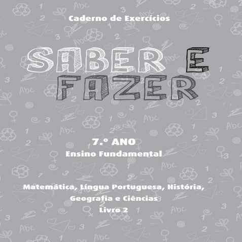Livro saber e fazer 7 º