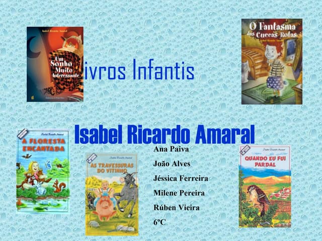 Livros Infantis de Isabel Ricardo A...