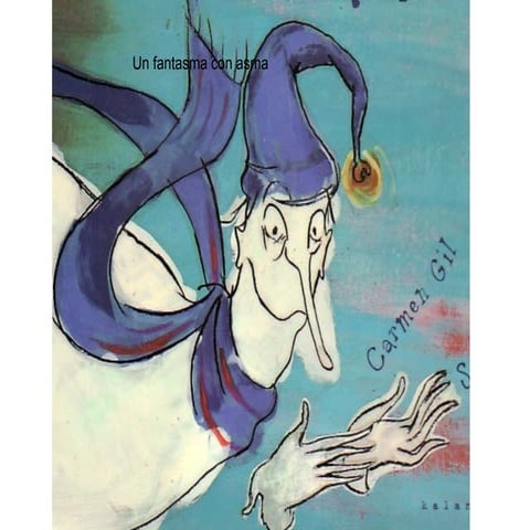 Livro um fantasma com asma