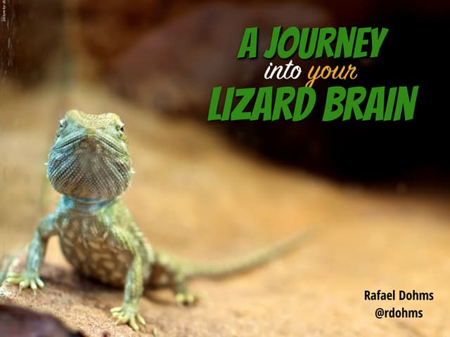 Journey into your Lizard Brain - PHPJHB15