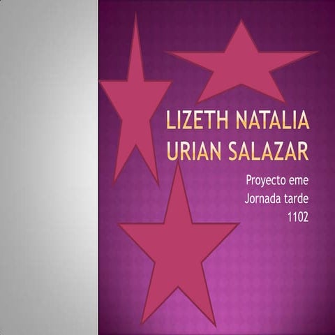 Lizeth natalia urian salazar proyectio