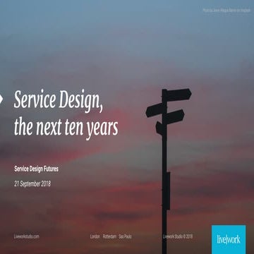SD Futures: Service design, the next ten years 