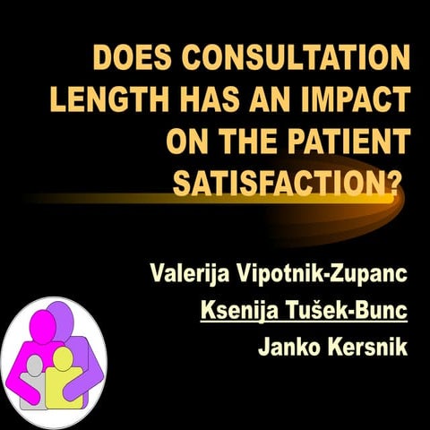 Impact of waiting time on patient satisfaction | PPT