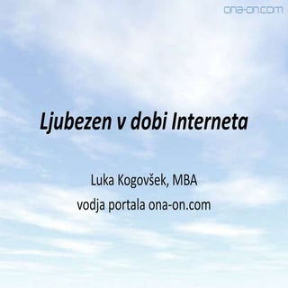 Ljubezen v dobi Interneta