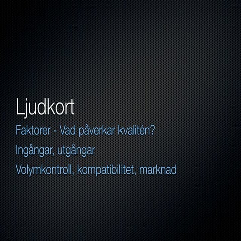 Ljudkort