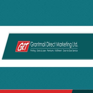 Grantmail Direct Marketing - Briefing 
