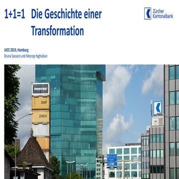 LKCE19 - Bruna Sassaro und Mesrop Yaghubian: 1+1=1 Eine Kanban Success Story