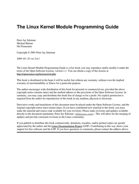 Linux_kernelmodule 