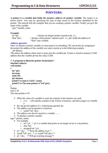 Lk module5 pointers