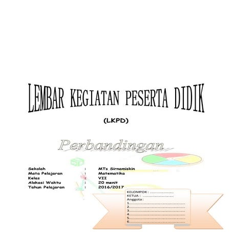 Lkpd | PDF