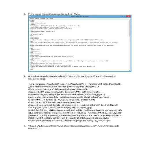 Llamadas a javascript