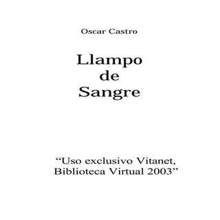Llampo de sangre