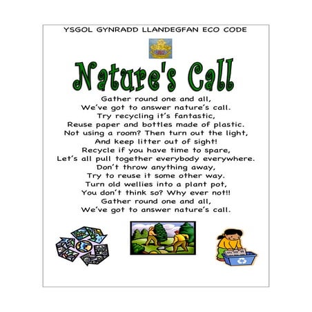 Eco school bubble action plan | PPT