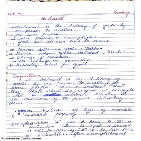 Llb 223 law of contract ii mid.