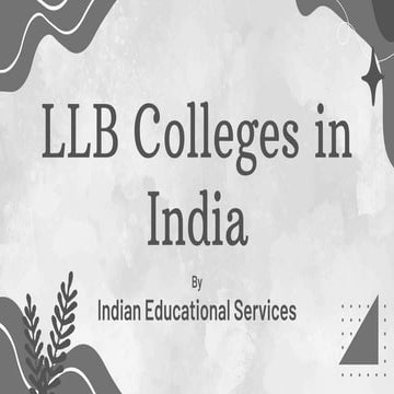 Discovering the LLB Colleges in India.pdf